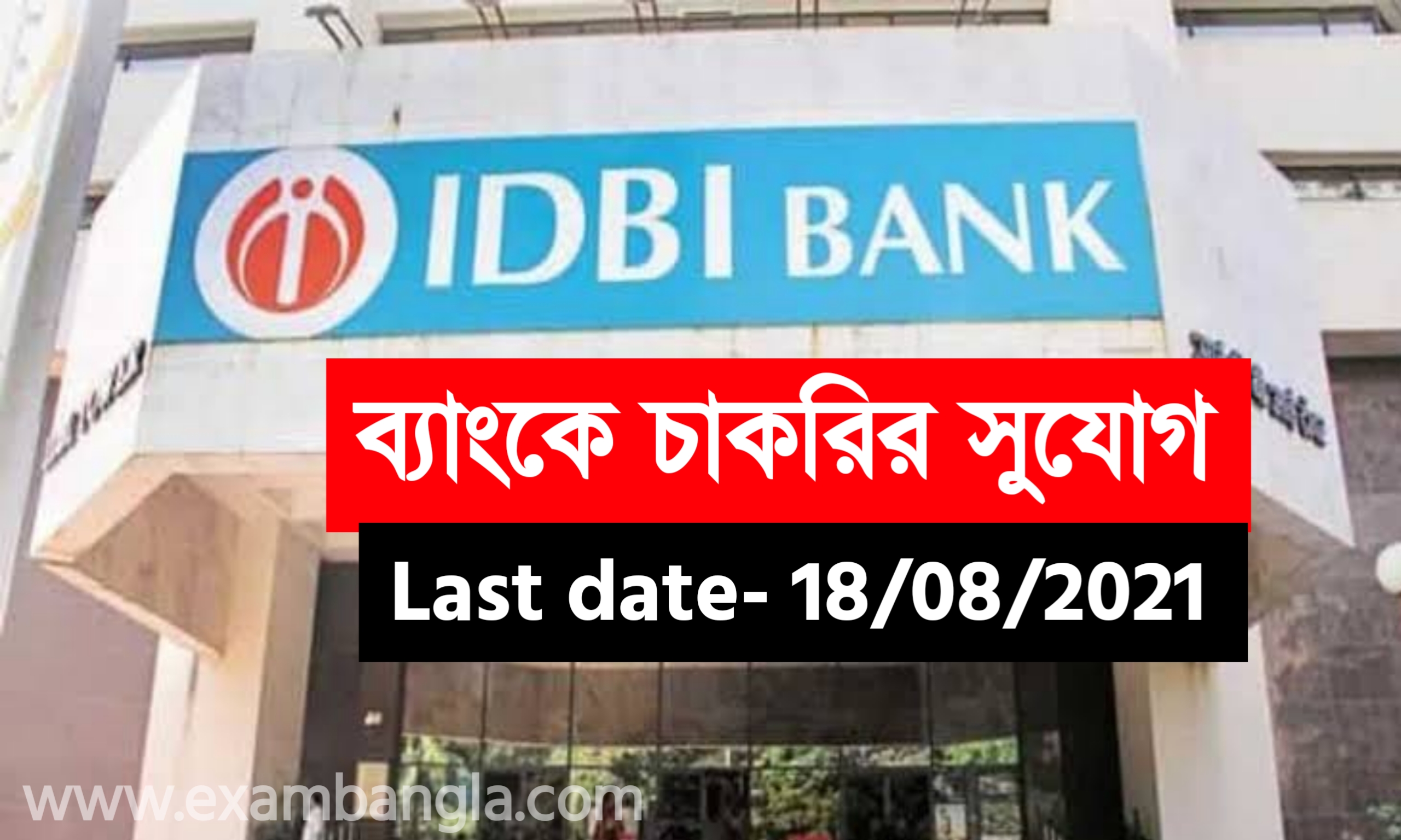 স্নাতক পাশ হলেই ব্যাংকে মোটা বেতনের চাকরি