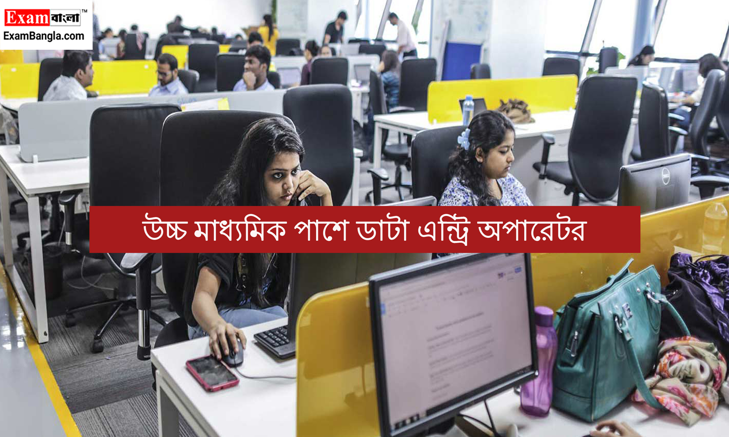 উচ্চ মাধ্যমিক পাশে ডাটা এন্ট্রি অপারেটর