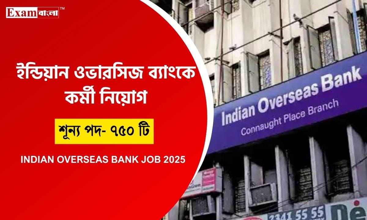 IOB Recruitment 2025