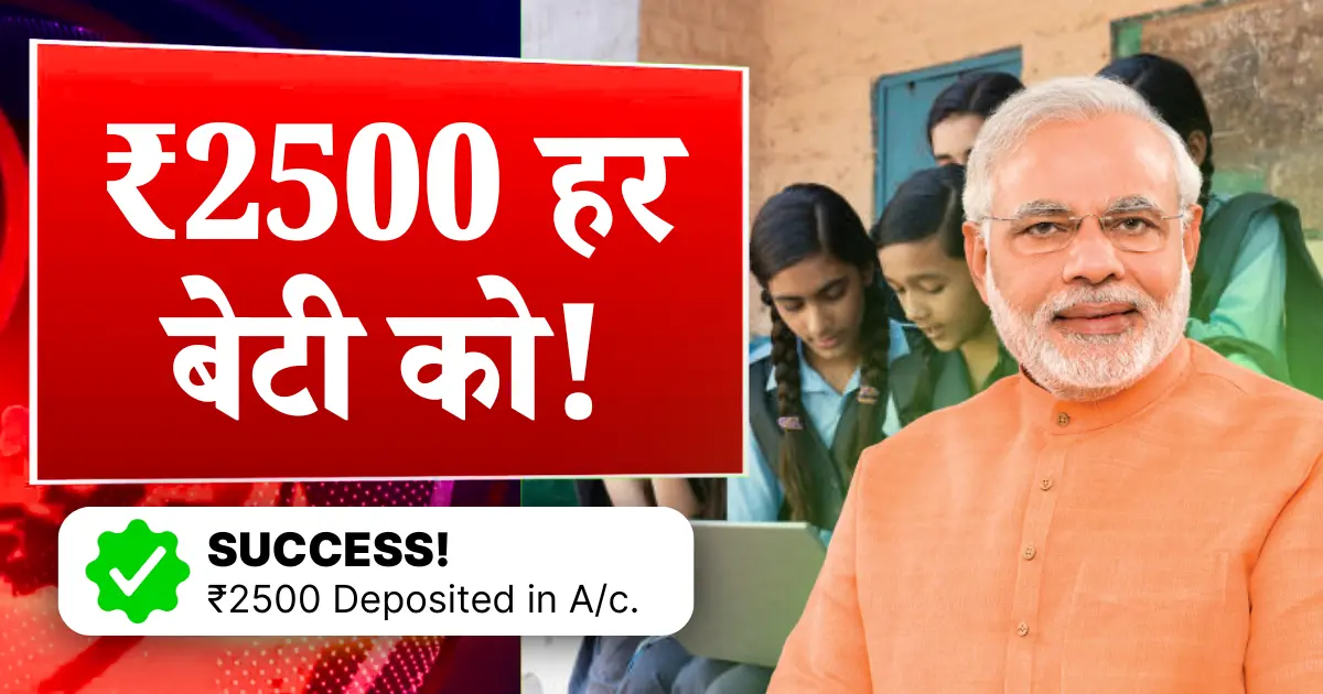 Rajasthan Government Launches ₹2,500 Annual Aid for BPL Girl Students